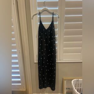 A new day satin Black bow dress